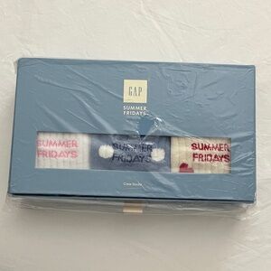 GAP Summer Fridays Crew Socks Trio